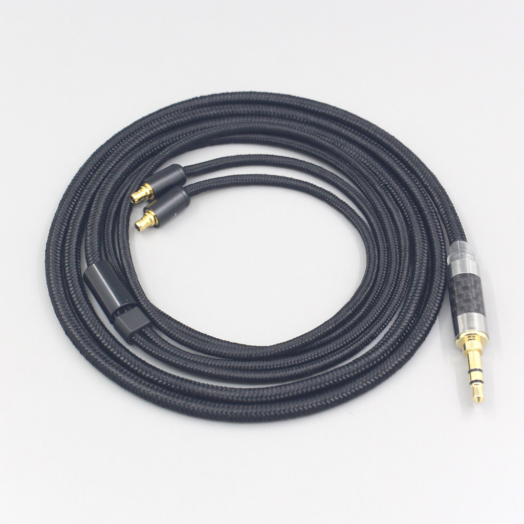 2.5mm 4.4mm 3.5mm Super Soft Headphone Nylon OFC Cable For Sennheiser IE400 IE500 Pro Earphone
