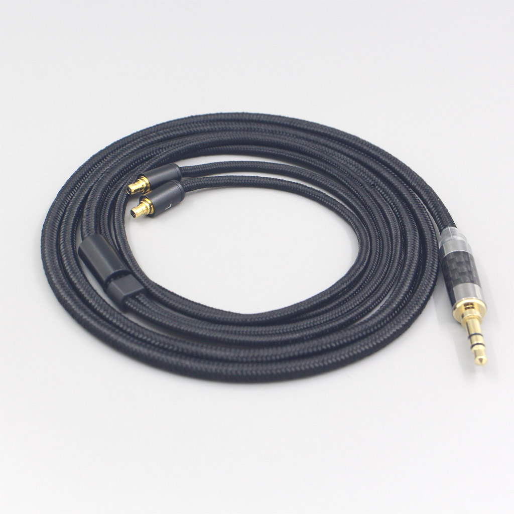 2.5mm 4.4mm 3.5mm Super Soft Headphone Nylon OFC Cable For Sennheiser IE400 IE500 Pro Earphone