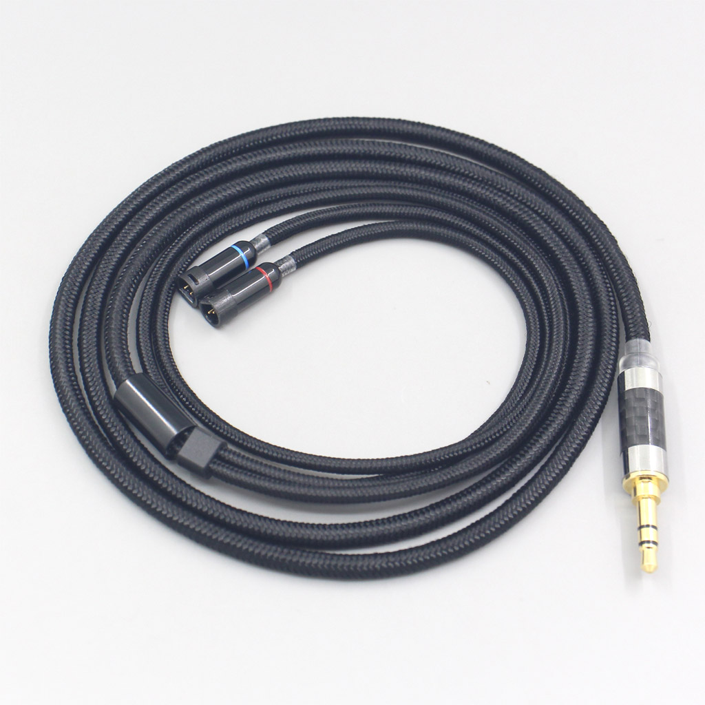 2.5mm XLR 4.4mm Super Soft Headphone Nylon OFC Cable For Sennheiser IE8 IE8i IE80 IE80s Metal Pin