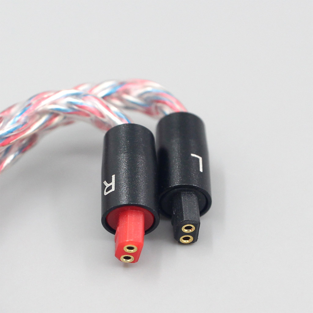 16 Core Silver OCC OFC Mixed Braided Cable For Audio-Technica ATH-IM50 IM70 ath-IM01 ath-IM02 ath-IM03 ath-IM04 Earphone