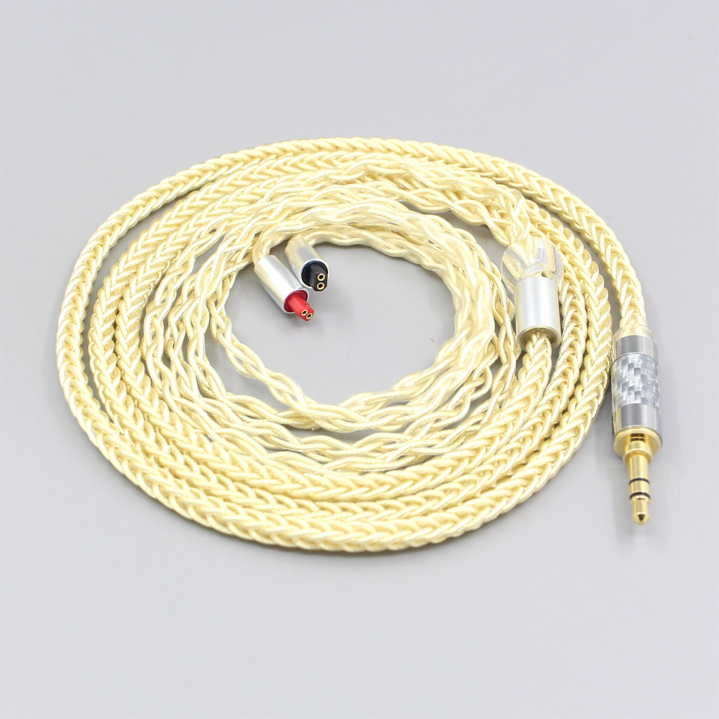 8 Core Gold Plated + Palladium Silver OCC Alloy Cable For Audio-Technica ATH-IM50 IM70 ath-IM01 ath-IM02 ath-IM03 ath-IM04 Earphone