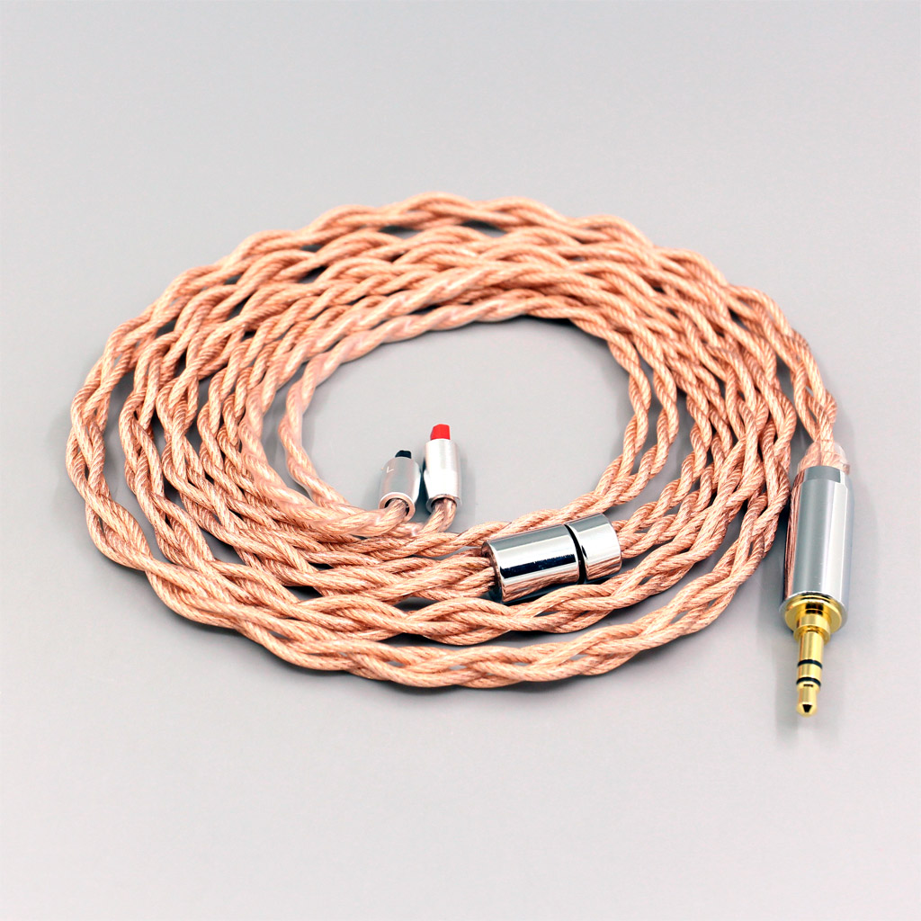 Graphene 7N OCC Shielding Coaxial Mixed Earphone Cable Audio-Technica ATH-IM50 IM70 IM01 IM02 IM03 IM04 4Core 1.8mm