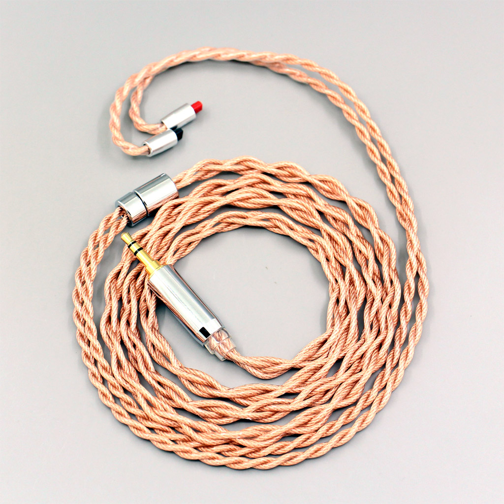 Graphene 7N OCC Shielding Coaxial Mixed Earphone Cable Audio-Technica ATH-IM50 IM70 IM01 IM02 IM03 IM04 4Core 1.8mm