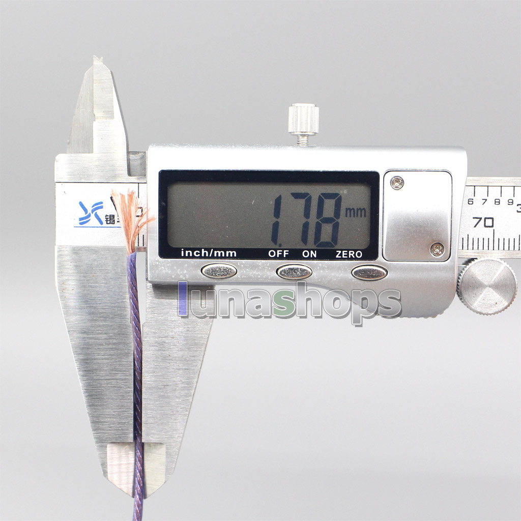 10m 180*0.05mm Graphene 7N OCC Copper Wire DIY Custom Earphone Headphone Single Cable Diameter 1.8mm