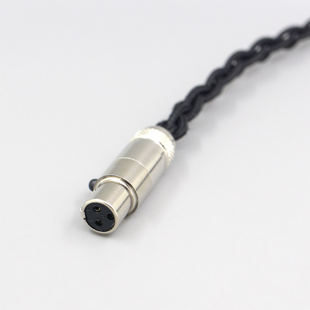 Pure 99% Silver Inside Headphone Nylon Cable For AKG Q701 K702 K271 K272 K240 K141 K712 K181 K267 K712 Earphone