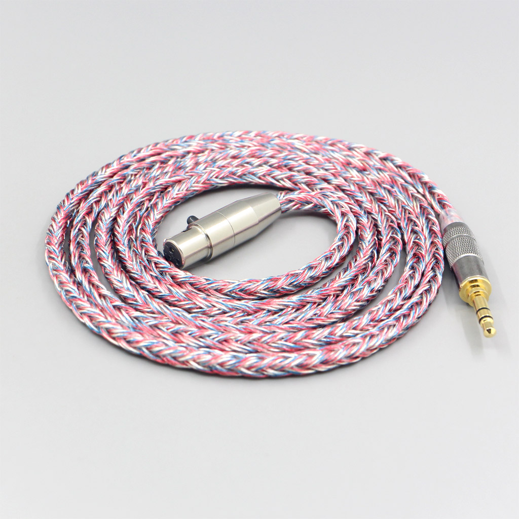 16 Core Silver OCC OFC Mixed Braided Cable For AKG Q701 K702 K271 K272 K240 K141 K712 K181 K267 K712 Headphone
