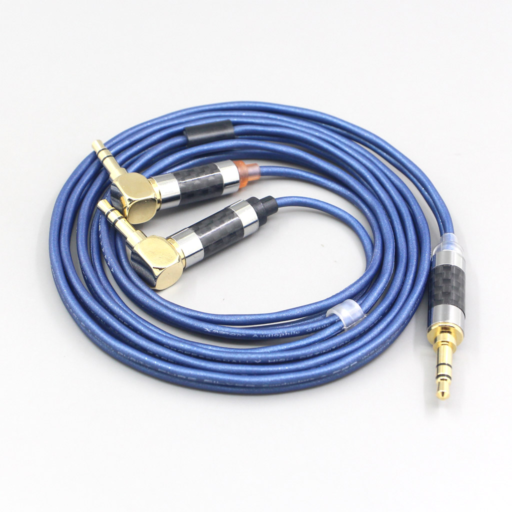 High Definition 99% Pure Silver Earphone Cable For Verum 1 One Headphone Headset L Shape Pin