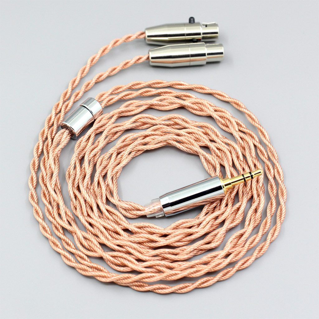 Graphene 7N OCC Shielding Coaxial Mixed Earphone Cable For Audeze LCD-3 LCD-2 LCD-X LCD-XC LCD-4z LCD-MX4 LCD-GX lcd-24