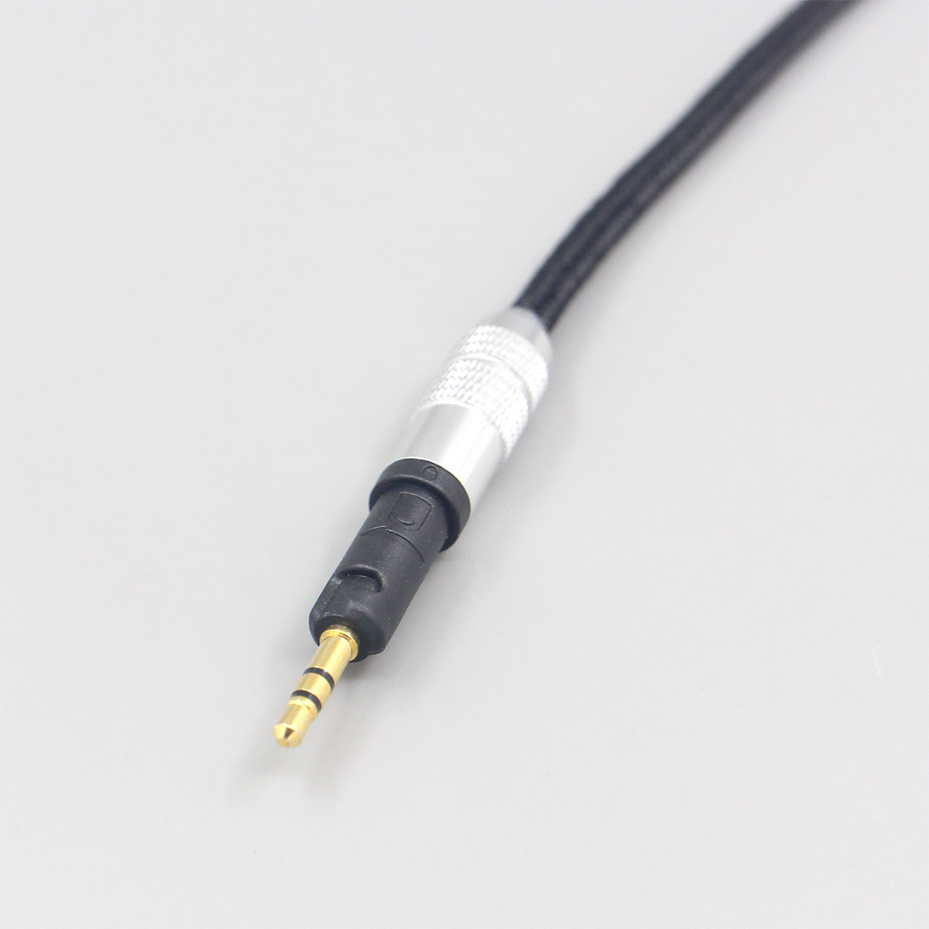 6.5mm XLR 4.4mm Super Soft Headphone Nylon OFC Cable For Audio Technica ATH-M50x ATH-M40x ATH-M70x ATH-M60x Earphone