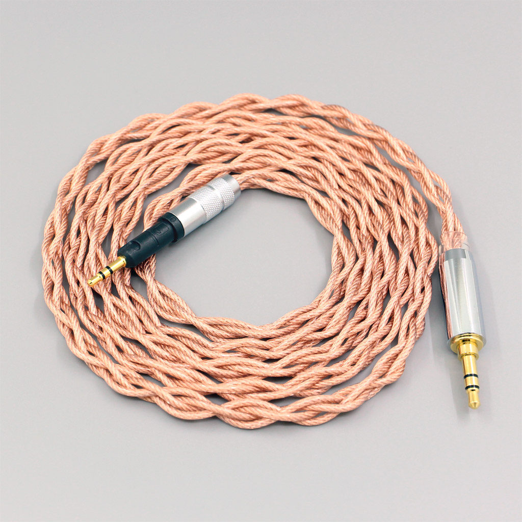 Graphene 7N OCC Shielding Coaxial Mixed Earphone Cable For Audio Technica ATH-M50x ATH-M40x ATH-M70x ATH-M60x
