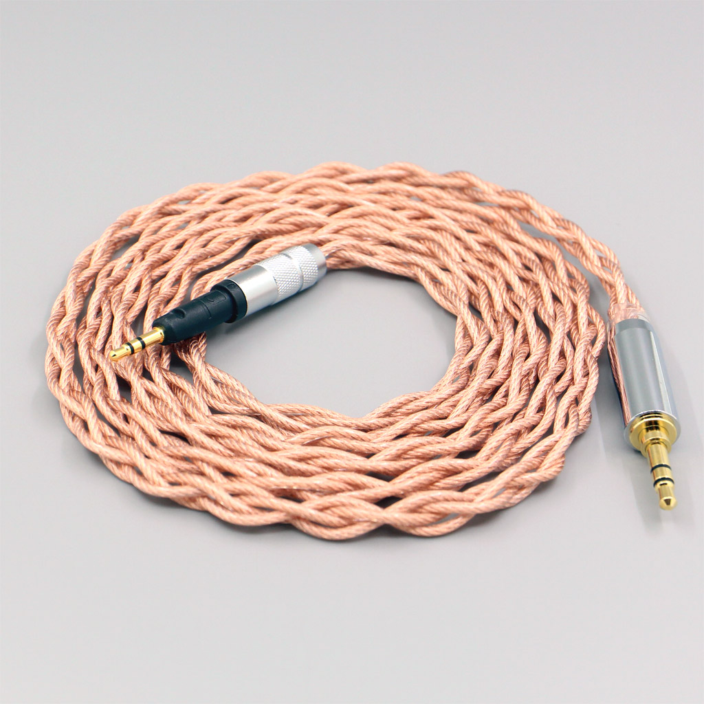 Graphene 7N OCC Shielding Coaxial Mixed Earphone Cable For Audio Technica ATH-M50x ATH-M40x ATH-M70x ATH-M60x