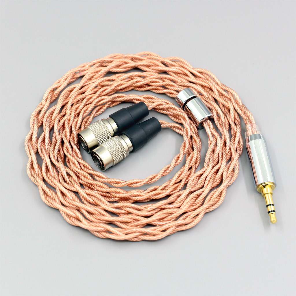Graphene 7N OCC Shielding Coaxial Mixed Earphone Cable For Mr Speakers Alpha Dog Ether C Flow Mad Dog AEON 4 core 1.8mm