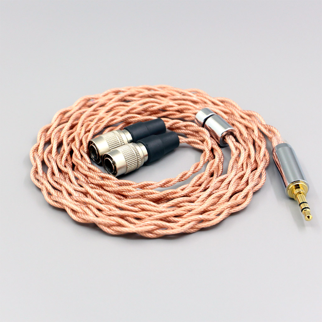 Graphene 7N OCC Shielding Coaxial Mixed Earphone Cable For Mr Speakers Alpha Dog Ether C Flow Mad Dog AEON 4 core 1.8mm