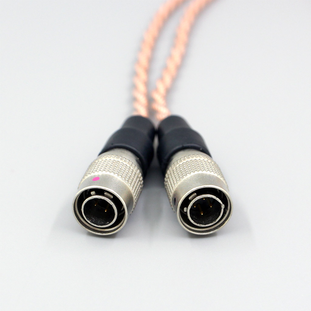 Graphene 7N OCC Shielding Coaxial Mixed Earphone Cable For Mr Speakers Alpha Dog Ether C Flow Mad Dog AEON 4 core 1.8mm