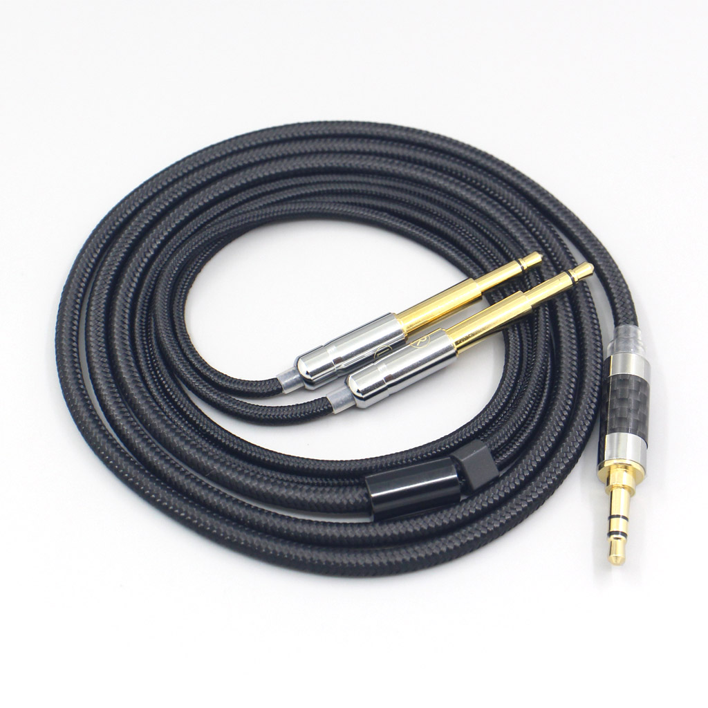 6.5mm XLR Super Soft Headphone Nylon OFC Cable For Meze 99 Classics NEO NOIR Headset Earphone