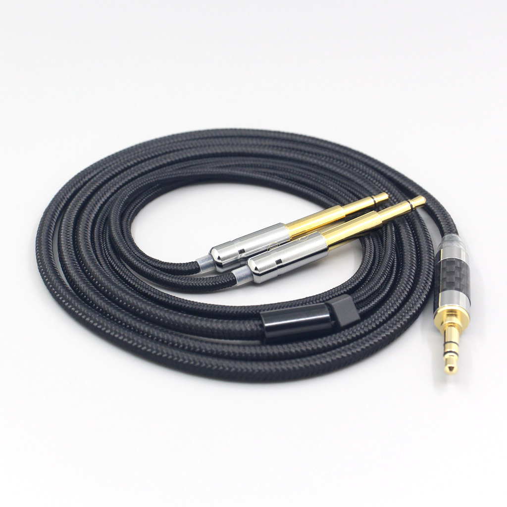 6.5mm XLR Super Soft Headphone Nylon OFC Cable For Meze 99 Classics NEO NOIR Headset Earphone