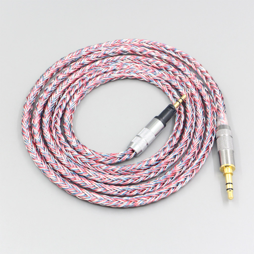 16 Core Silver OCC OFC Mixed Braided Cable For Sennheiser Momentum 1.0 2.0 Earphone Headset Headphone