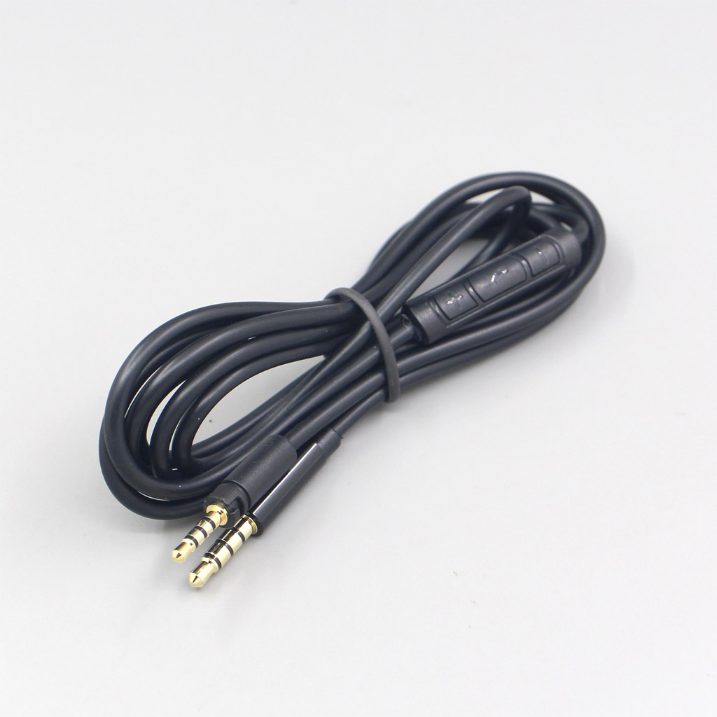 100pcs Mic Remote Audio Earphone Cable For Sennheiser Momentum 1.0 2.0 Earphone Headset Headphone