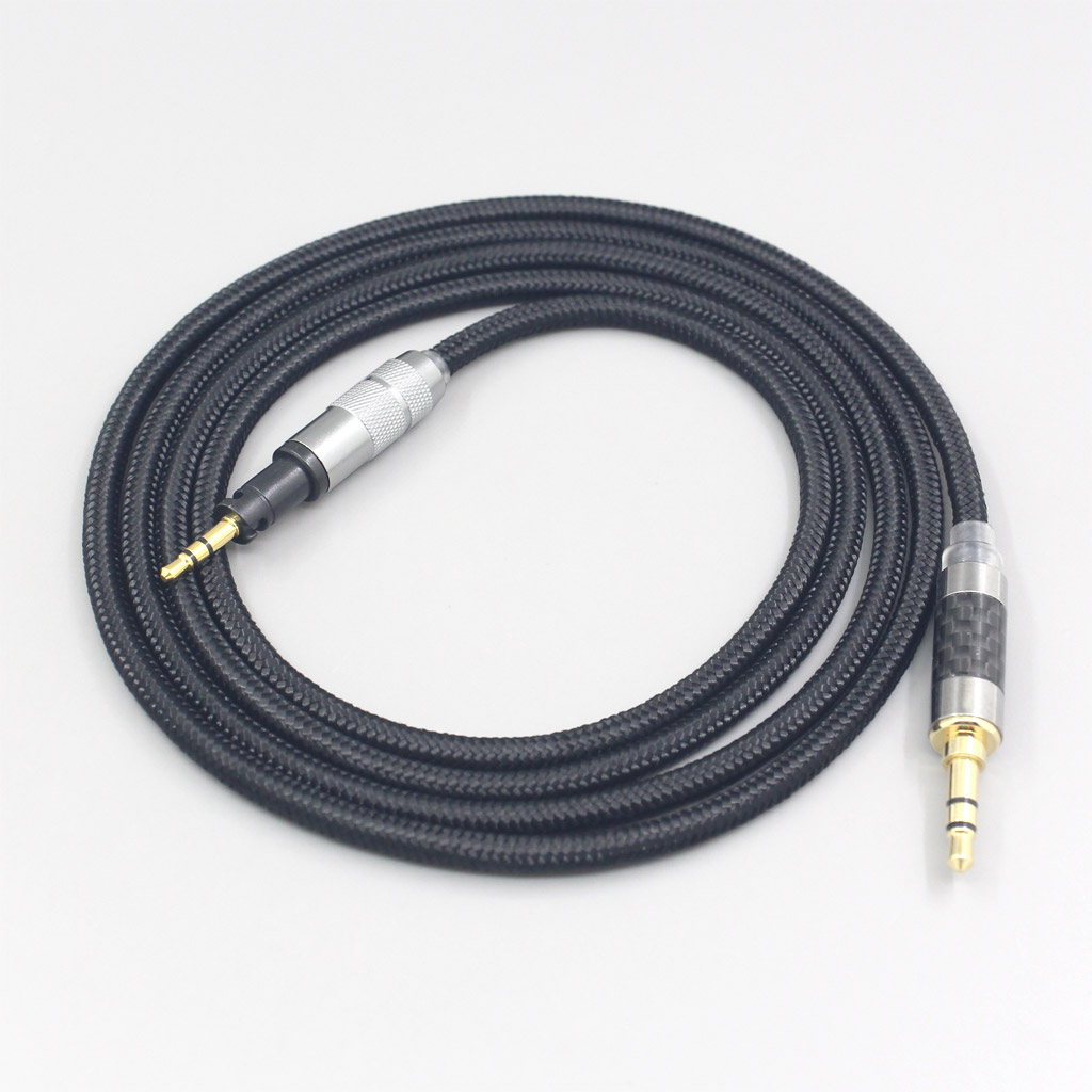 6.5mm XLR 4.4mm Super Soft Headphone Nylon OFC Cable For Sennheiser Momentum 1.0 2.0 Earphone Headset