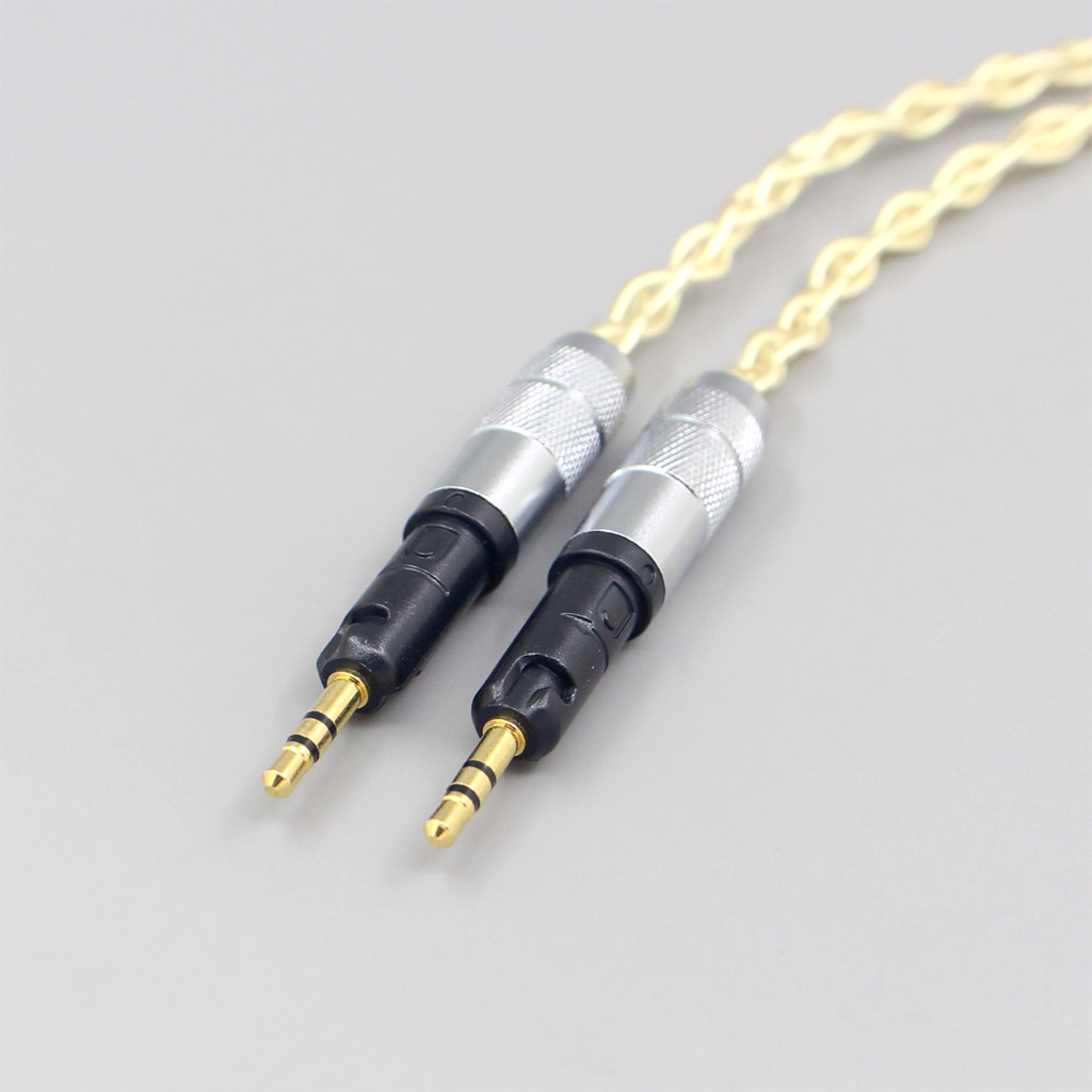 8 Core Gold Plated + Palladium Silver OCC Cable For Audio-Technica ATH-R70X headphone Earphone headset