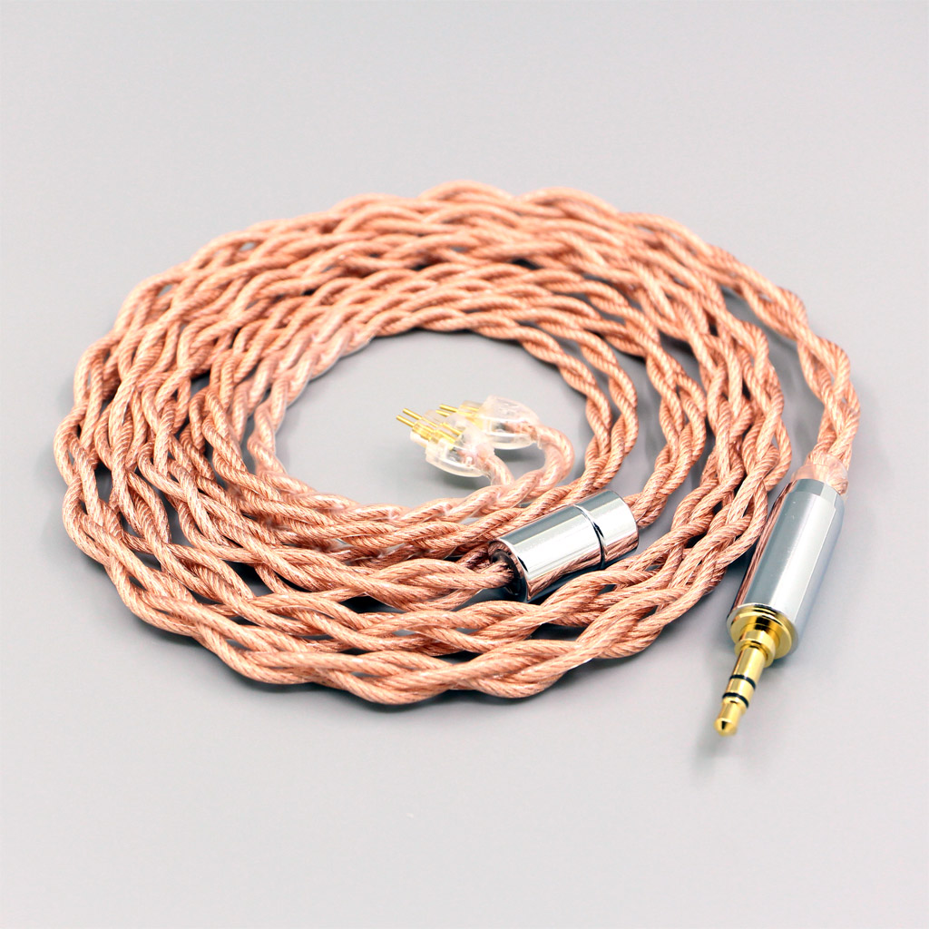 Graphene 7N OCC Shielding Coaxial Mixed Earphone Cable For HiFiMan RE2000 Topology Diaphragm Dynamic Driver 4 core 1.8mm