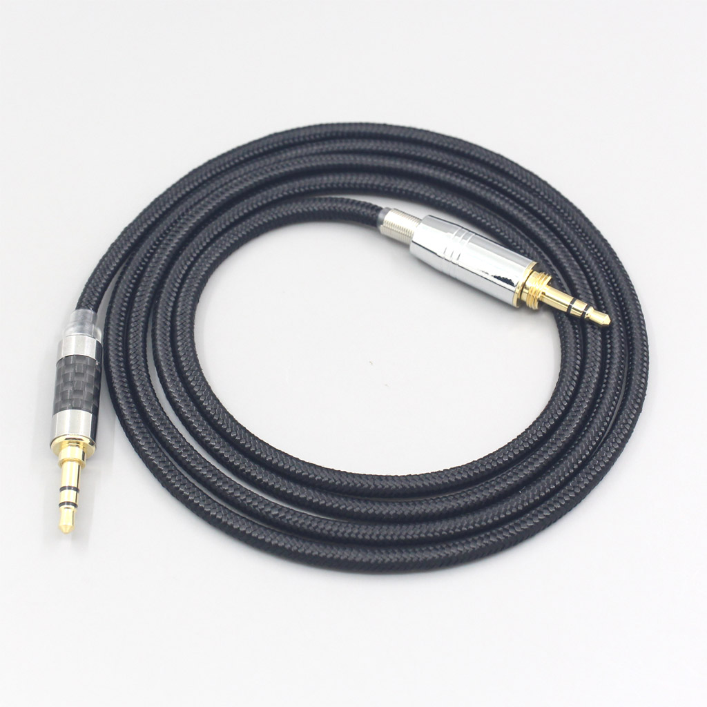 6.5mm XLR 4.4mm Super Soft Headphone Nylon OFC Cable For Audio-Technica ATH-pro500mk2 PRO700MK2 PRO5V M50 M50RD