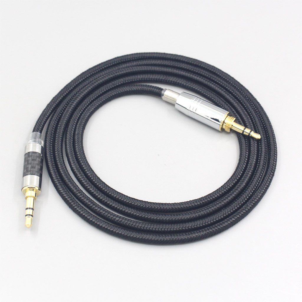 6.5mm XLR 4.4mm Super Soft Headphone Nylon OFC Cable For Audio-Technica ATH-pro500mk2 PRO700MK2 PRO5V M50 M50RD