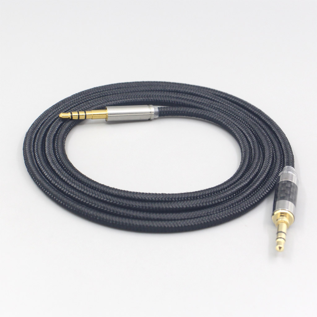 6.5mm XLR 4.4mm Super Soft Headphone Nylon OFC Cable For Denon AH-mm400 AH-mm300 AH-mm200 Beats solo2 solo3 SHP9500