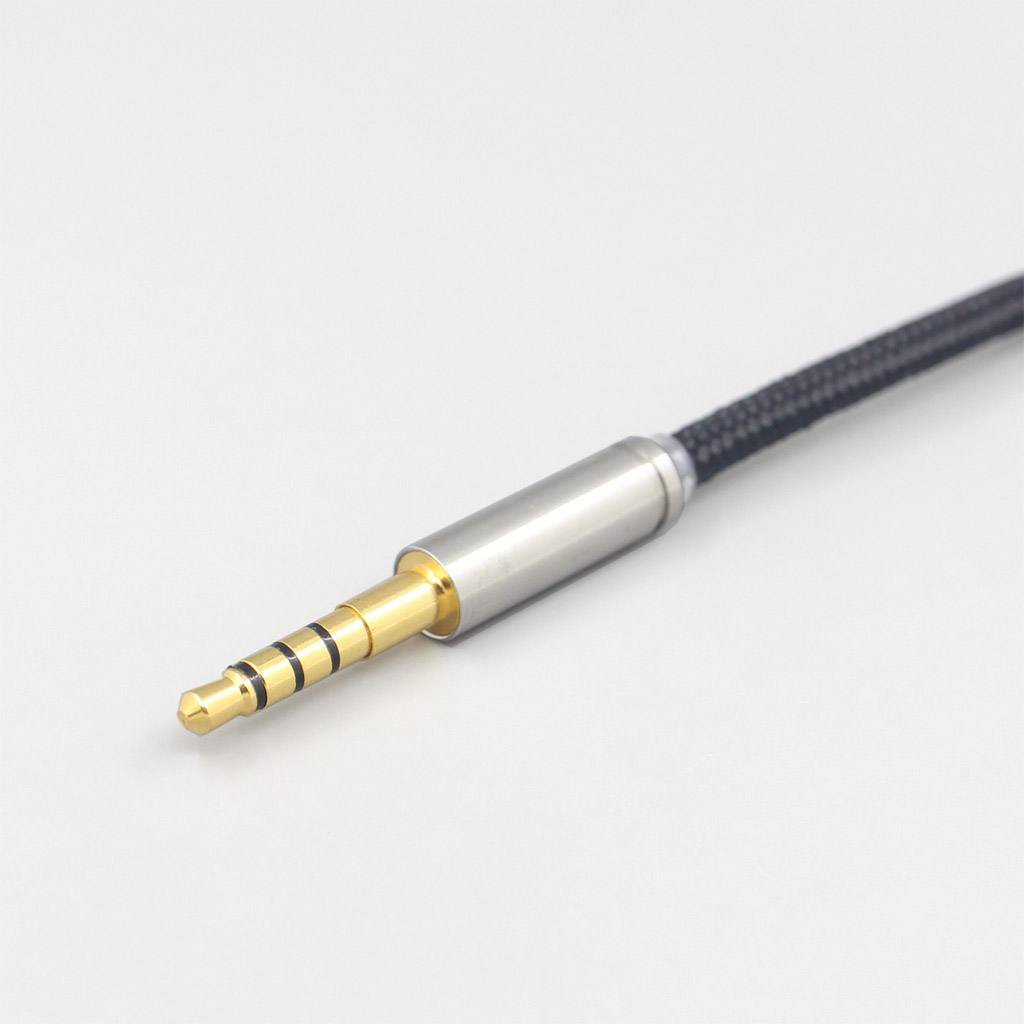 6.5mm XLR 4.4mm Super Soft Headphone Nylon OFC Cable For Denon AH-mm400 AH-mm300 AH-mm200 Beats solo2 solo3 SHP9500