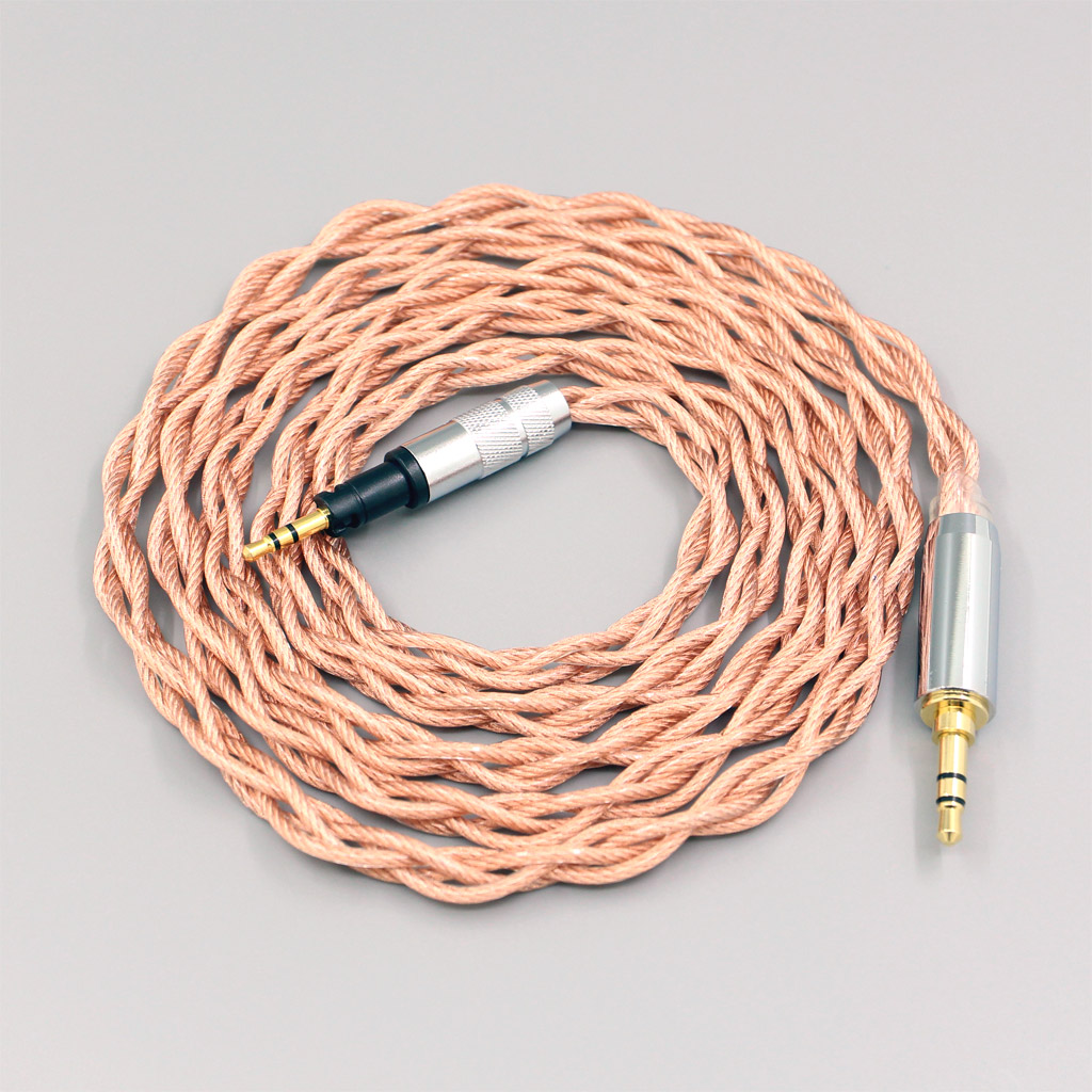 Graphene 7N OCC Shielding Coaxial Mixed Earphone Cable For Sennheiser Momentum 1.0 2.0 Headphone 4 core 1.8mm