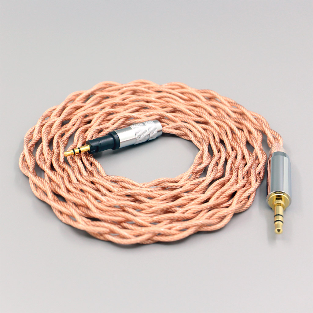 Graphene 7N OCC Shielding Coaxial Mixed Earphone Cable For Sennheiser Momentum 1.0 2.0 Headphone 4 core 1.8mm