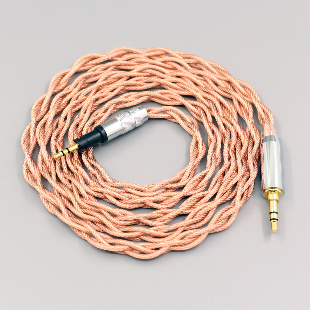 Graphene 7N OCC Shielding Coaxial Mixed Earphone Cable For Sennheiser Momentum 1.0 2.0 Headphone 4 core 1.8mm
