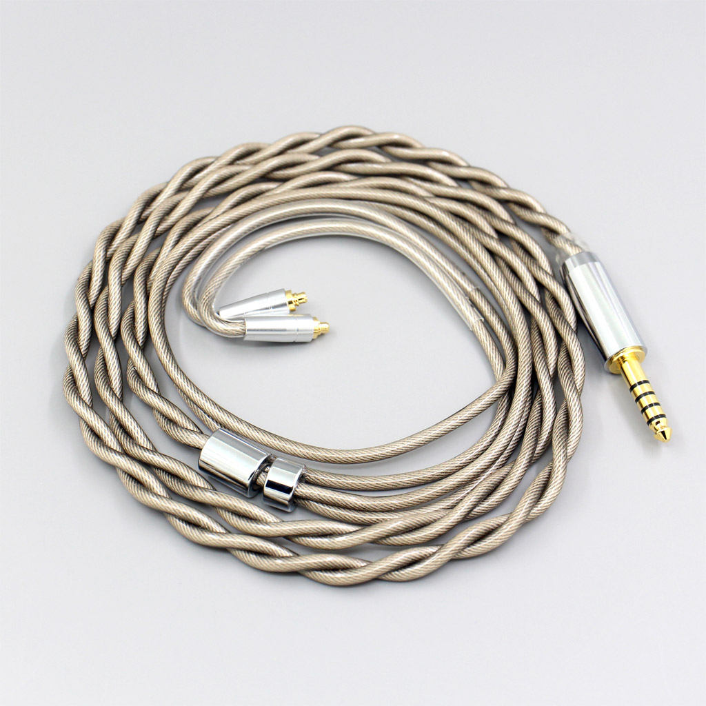 Type6 756 core 7n Litz OCC Silver Plated Earphone Cable For AKG N5005 N30 N40 MMCX Sennheiser IE300 IE900 2 core 2.8mm