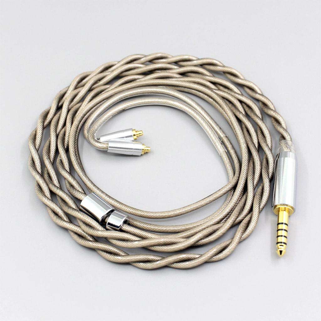 Type6 756 core 7n Litz OCC Silver Plated Earphone Cable For AKG N5005 N30 N40 MMCX Sennheiser IE300 IE900 2 core 2.8mm