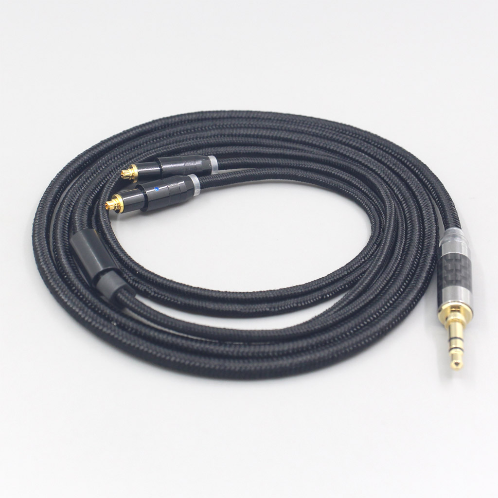 6.5mm XLR Super Soft Headphone Nylon OFC Cable For Shure SRH1540 SRH1840 SRH1440 Earphone headset