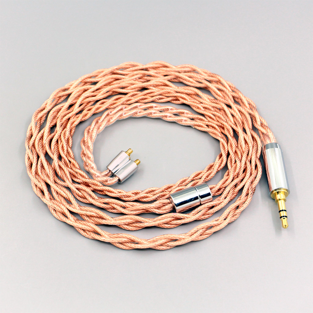 Graphene 7N OCC Shielding Coaxial Mixed Earphone Cable For For Dunu T5 Titan 3 T3 (Increase Length MMCX) 4 cores 1.8mm