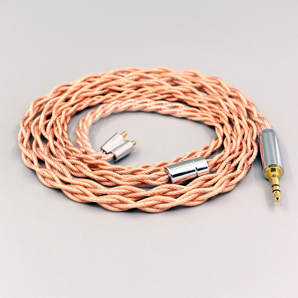 Graphene 7N OCC Shielding Coaxial Mixed Earphone Cable For For Dunu T5 Titan 3 T3 (Increase Length MMCX) 4 cores 1.8mm