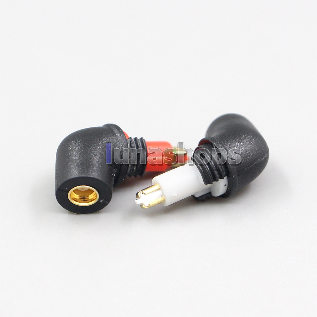 L Shape T-Siries To MMCX Female Converter Earphone Adapter For Sony MDR-EX1000 EX600 EX800 MDR-7550