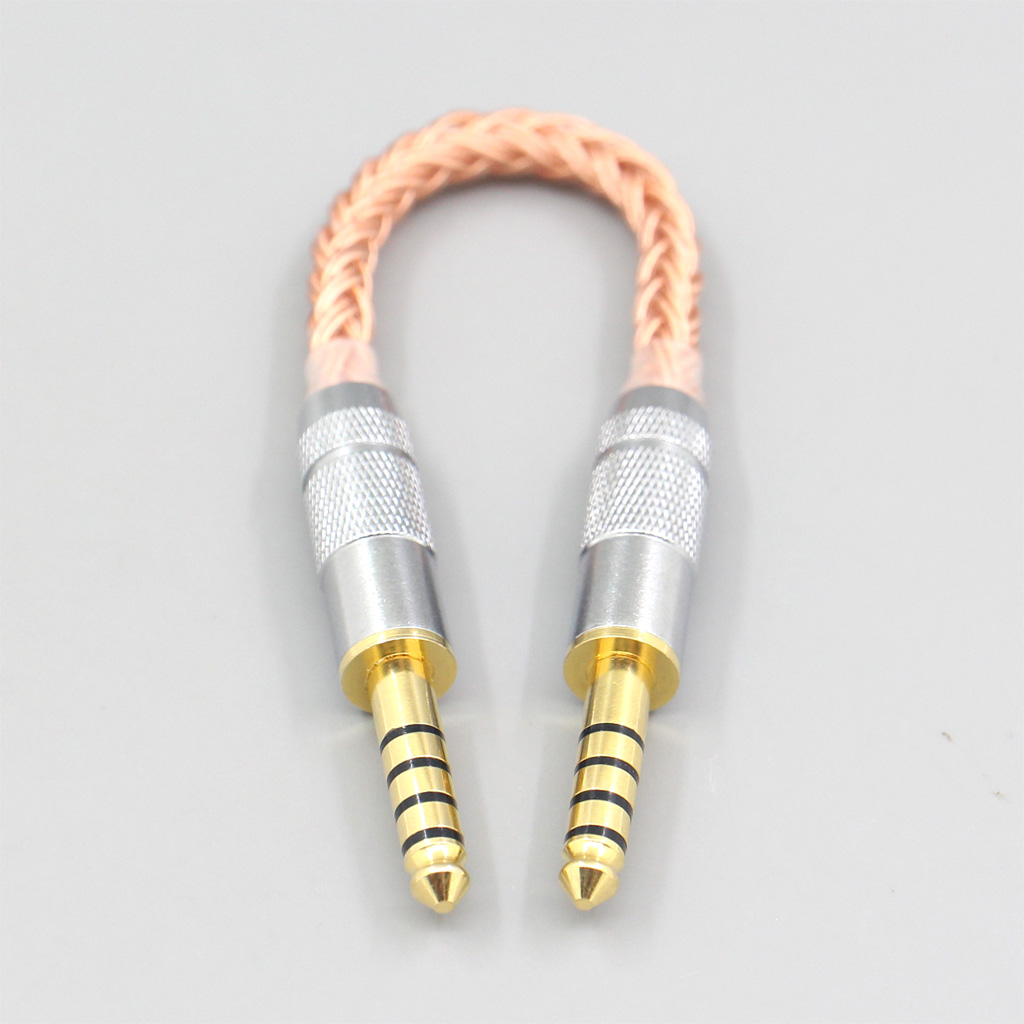 16 Core 99% 7N OCC Earphone Cable 4.4mm Balanced Male to 4.4mm Balanced Male Audio Adapter