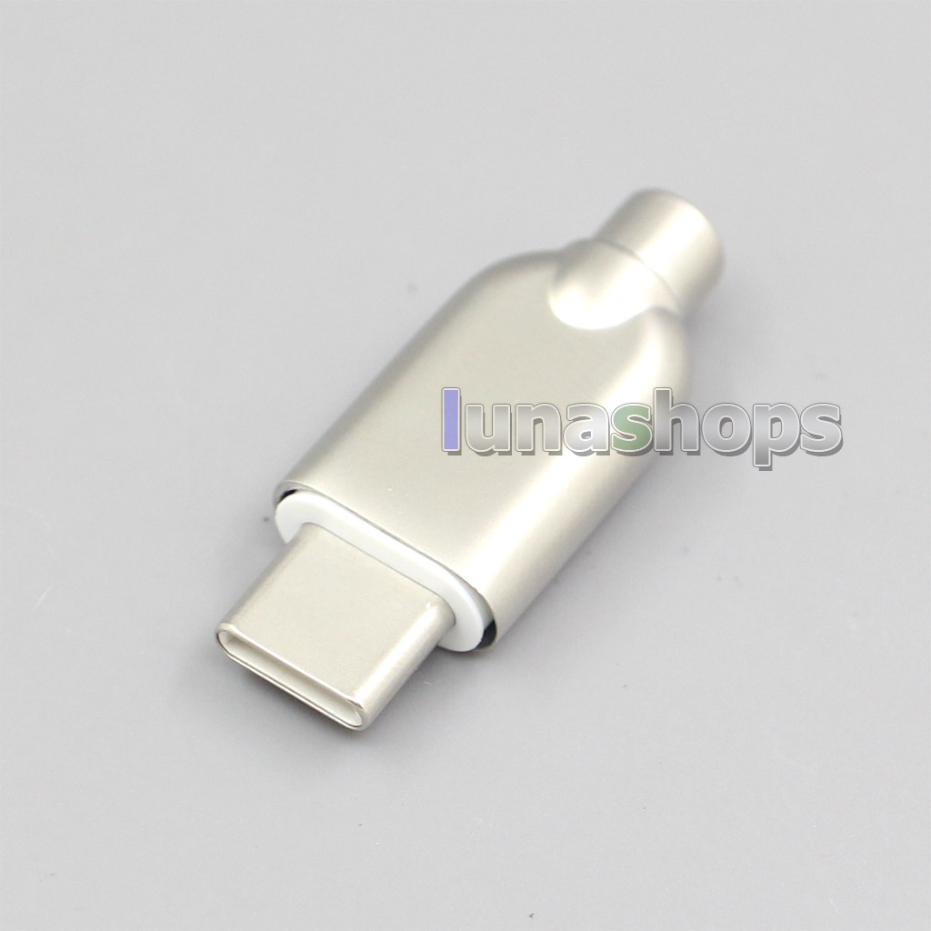 1pcs USB Type-c Headphone Earphone Adapter For Custom DIY ALC5686 Chip 32bit 384khz 24.00Mhz HiFi Sound