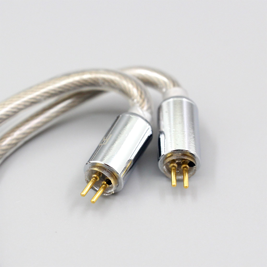Type6 756 core 7n Litz OCC Silver Plated Earphone Cable For 0.78mm Flat Step JH Audio JH16 Pro JH11 Pro 5 6 7 BA