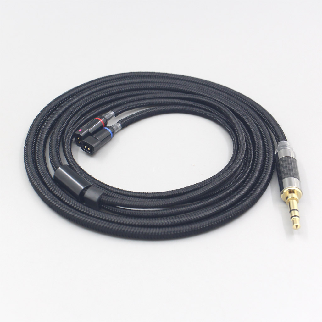 2.5mm 4.4mm Super Soft Headphone Nylon OFC Cable For UE11 UE18 pro QDC Gemini Gemini-S Anole V3-C V3-S V6-C Earphone