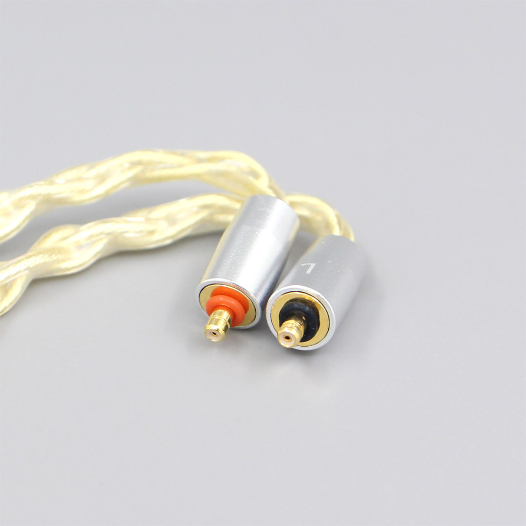 8 Core Gold Plated + Palladium Silver OCC Alloy Cable For UE Live UE6Pro Lighting SUPERBAX IPX Earphone