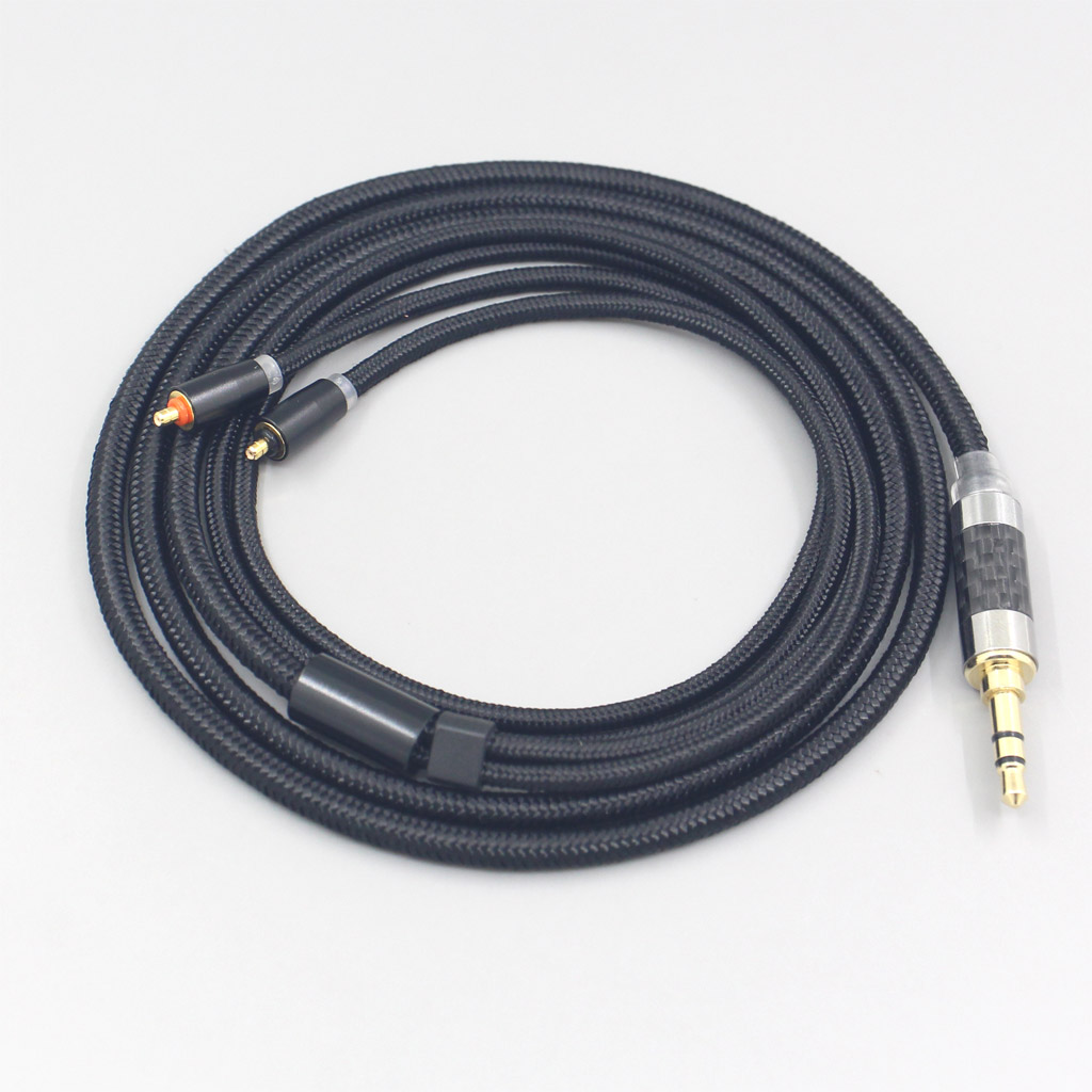 2.5mm XLR 4.4mm Super Soft Headphone Nylon OFC Cable For UE Live UE6Pro Lighting SUPERBAX IPX Earphone