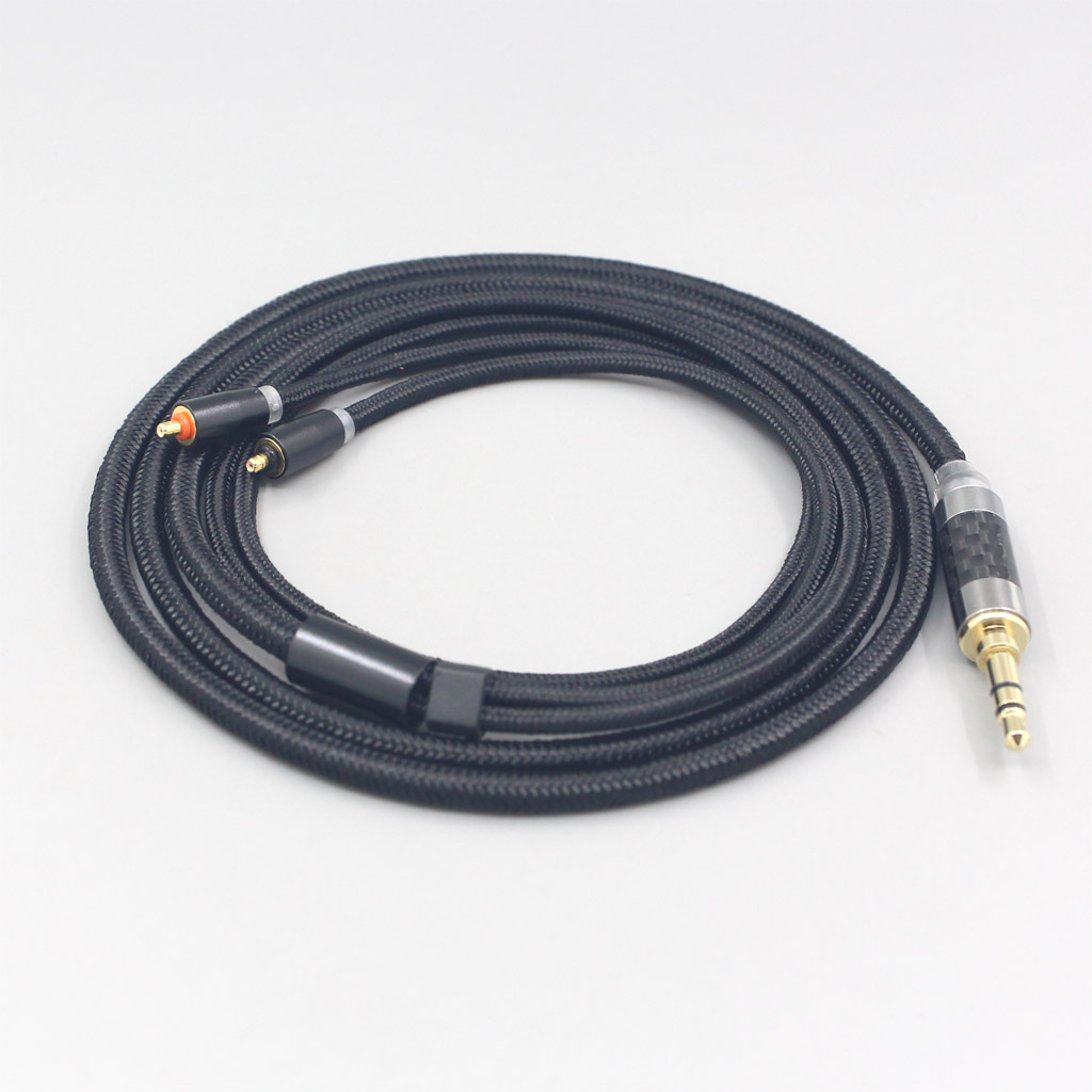 2.5mm XLR 4.4mm Super Soft Headphone Nylon OFC Cable For UE Live UE6Pro Lighting SUPERBAX IPX Earphone