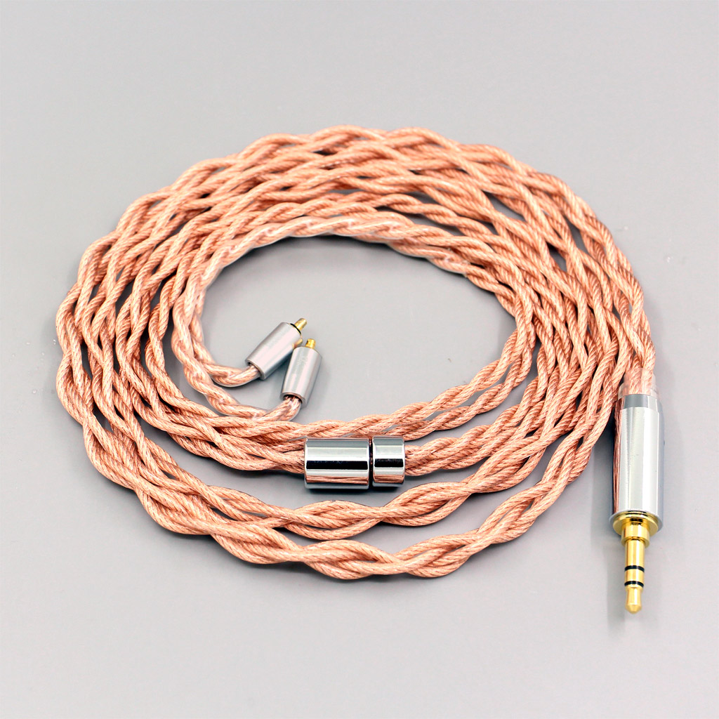 Graphene 7N OCC Shielding Coaxial Mixed Earphone Cable For UE Live UE6 Pro Lighting SUPERBAX IPX 4 core 1.8mm