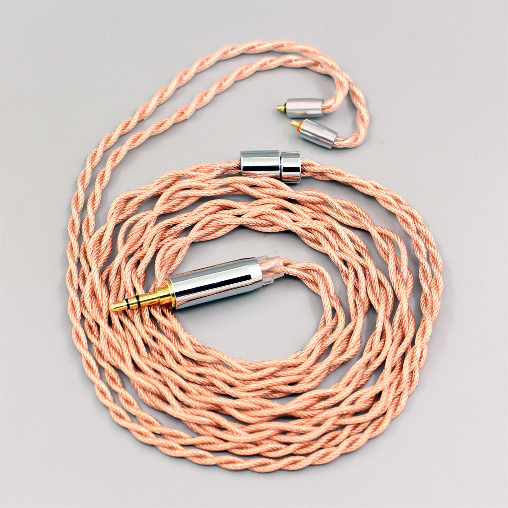 Graphene 7N OCC Shielding Coaxial Mixed Earphone Cable For UE Live UE6 Pro Lighting SUPERBAX IPX 4 core 1.8mm