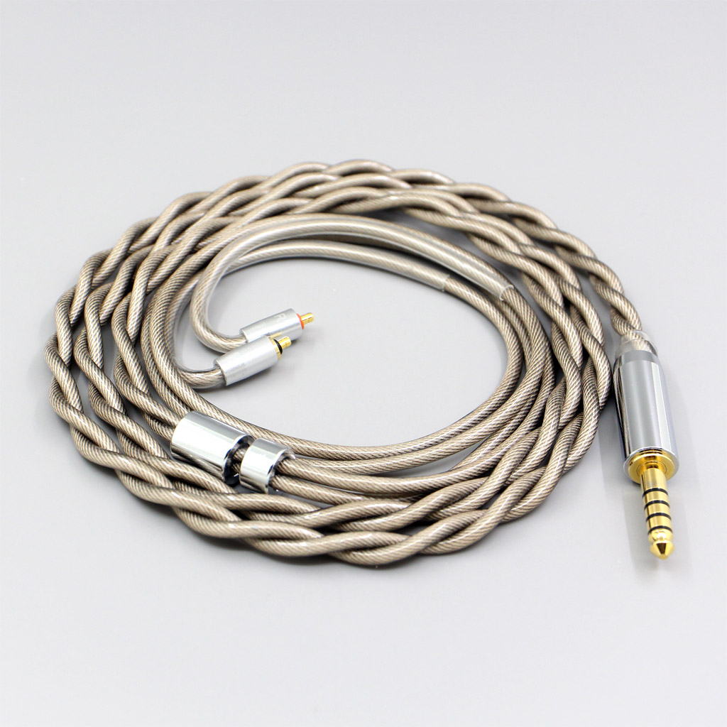 Type6 756 core 7n Litz OCC Silver Plated Earphone Cable For UE Live UE6 Pro Lighting SUPERBAX IPX 2 core 2.8mm