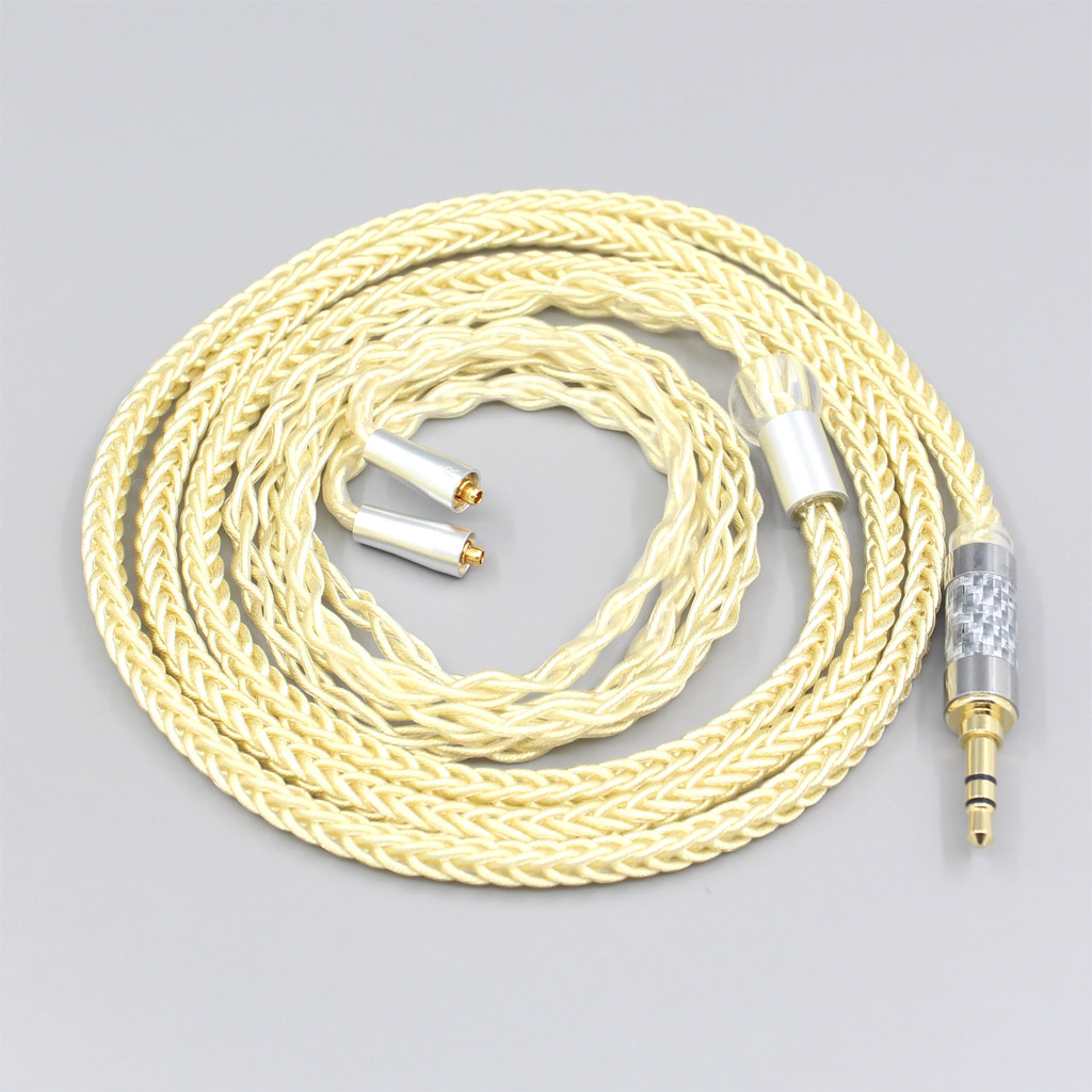 8 Core Gold Plated + Palladium Silver OCC Alloy Cable For Westone W40 W50 W60 UM10 UM20 UM30 UM40 UM50 Pro Earphone