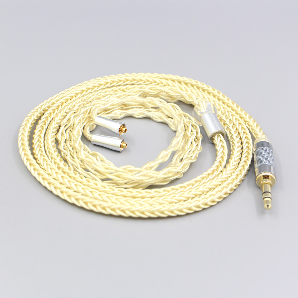 8 Core Gold Plated + Palladium Silver OCC Alloy Cable For Westone W40 W50 W60 UM10 UM20 UM30 UM40 UM50 Pro Earphone